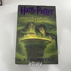 Série complète Harry Potter 1-7 ensemble JK Rowling 1ère Édition Américaine Relié