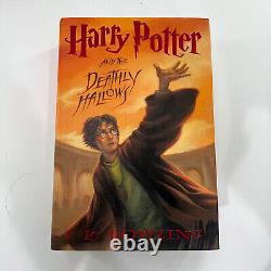 Série complète Harry Potter 1-7 ensemble JK Rowling 1ère Édition Américaine Relié