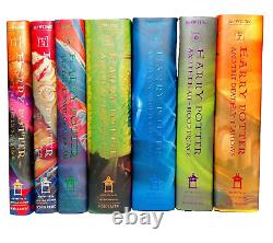 Série complète Harry Potter 1-7 ensemble Rowling COUVERTURE RIGIDE 1ères ÉDITIONS! COMME NEUF