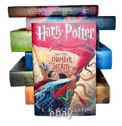 Série complète Harry Potter 1-7 ensemble Rowling COUVERTURE RIGIDE 1ères ÉDITIONS! COMME NEUF