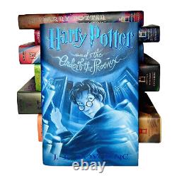 Série complète Harry Potter 1-7 ensemble Rowling COUVERTURE RIGIDE 1ères ÉDITIONS! COMME NEUF