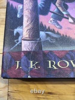 Série complète Harry Potter 1-7 ensemble Rowling relié Toutes les premières éditions + Bonus