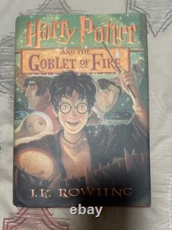 Série complète Harry Potter 1ère édition 1-7 J. K. Rowling Ensemble de livres en reliure dure