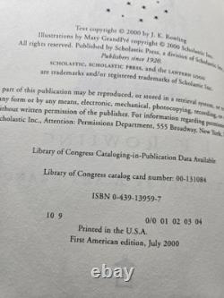 Série complète Harry Potter Éditions américaines premières en reliure rigide non lues État A++