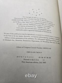 Série complète Harry Potter Éditions américaines premières en reliure rigide non lues État A++