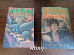 Série complète Harry Potter + Préquelle Les Contes de Beedle le Barde Éditions originales Reliures rigides