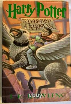 Série complète Harry Potter, dont un exemplaire signé, 1re édition américaine, 7 livres au total