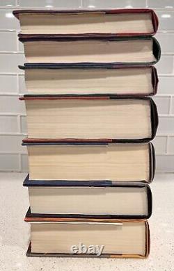 Série complète de livres Harry Potter 1-7 Couverture rigide 1ère édition américaine avec certains exemplaires de première impression