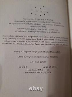 Série complète de livres Harry Potter en reliure rigide Éditions Scholastic 1ère édition