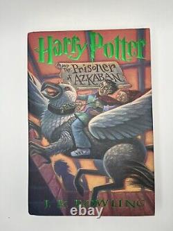 Série complète de livres reliés Harry Potter 1-7 par JK Rowling, édition 1er Set