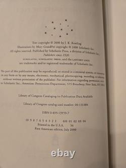 Série complète des livres Harry Potter Volumes 4, 5, 6, 7 Éditions 1ère Impression