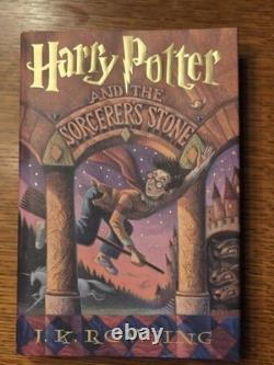 Série complète des livres Harry Potter Volumes 4, 5, 6, 7 Éditions 1ère Impression