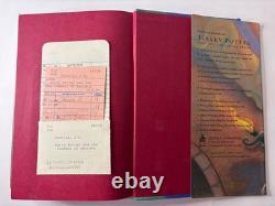 Set complet Harry Potter 1-7 en couverture rigide et extras, 1re édition, livres 5-7, 1er tirage