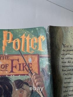 Set complet Harry Potter 1-7 en couverture rigide et extras, 1re édition, livres 5-7, 1er tirage