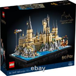 Set de construction LEGO Harry Potter Château de Poudlard et ses environs 76419, idée cadeau pour