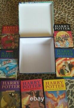 The Complete HP Collection Books 1-7 Boxed Set Original Bloomsbury Uk