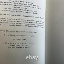 VG Ensemble complet de 7 livres reliés avec jaquette, toutes premières éditions, 1re impression, Harry Potter J. K. Rowling