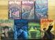 Vg Ensemble Complet De 7 Livres Reli&eacute;s Avec Jaquette, Toutes Premi&egrave;res &eacute;ditions, 1re Impression, Harry Potter, J. K. Rowling