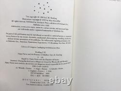 VG ensemble complet de 7 livres reliés avec jaquette, toutes premières éditions, 1re impression, Harry Potter, J. K. Rowling