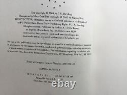 VG ensemble complet de 7 livres reliés avec jaquette, toutes premières éditions, 1re impression, Harry Potter, J. K. Rowling
