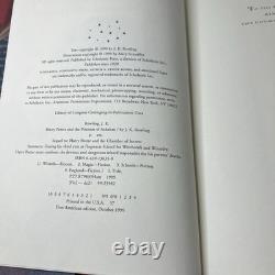 Véritable 1ère Édition 1er État Ensemble de Livres HC Harry Potter 1-7 J. K. Rowling À LIRE Des