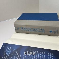 Véritable 1ère Édition 1er État Ensemble de Livres HC Harry Potter 1-7 J. K. Rowling À LIRE Des