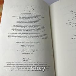 Véritable 1ère Édition 1er État Ensemble de Livres HC Harry Potter 1-7 J. K. Rowling À LIRE Des