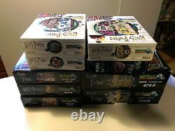 Wrebbit 3d Lot De 9 Puzzles 3d Harry Potter Tous Complets Et Assemblés