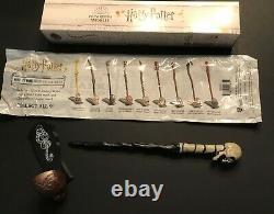 (nouveau) Série Complète De 9 Baguettes 2021 Death Eater Wands Harry Potter Mystery Wands