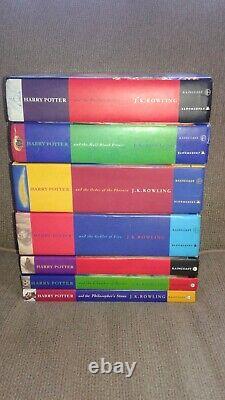 Œuvres complètes d'Harry Potter 1-7 Volumes Première édition canadienne Veuillez lire la description